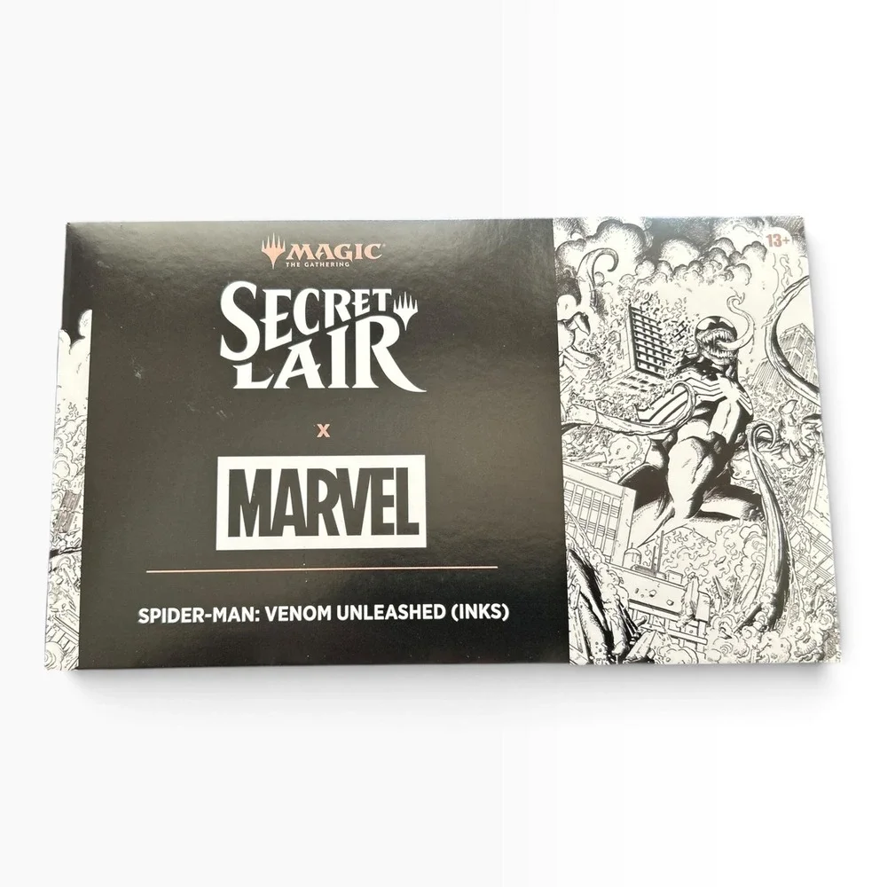 Magic The Gathering Secret Lair x Marvel Spider-Man Venom Unleashed Inks NEW